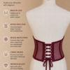 4C908F67-4F49-462F-BBC7-2464E36F2F75 Luxury Mesh & Satin Corset Bustier