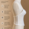 Luxury Mesh & Satin Corset Bustier