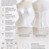 A0B0A69E-F076-425F-896C-6F5624ABDDD1 Sunburst Satin & Mesh Corset Bustier