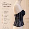 C287A678-49B7-46B8-A40E-03A6F3C5B92C Satin & Embroidered Tulle Corset dark blue