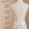 Luxury Mesh & Satin Corset Bustier