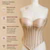 DC91B4FF-9AD0-4C5F-A47D-0914BD5296A7 Luxury Mesh & Satin Corset Bustier