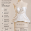 EAB0F475-99A7-4235-AD3C-4F39E99BEE11 Sunburst Satin & Mesh Corset Bustier