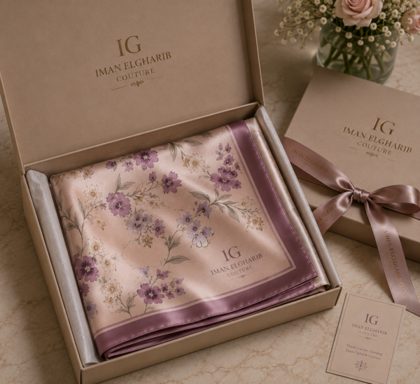 Luxury Satin Scarf & Cotton Gauze Scarf