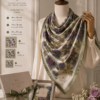 Luxury Satin Scarf & Cotton Gauze Scarf
