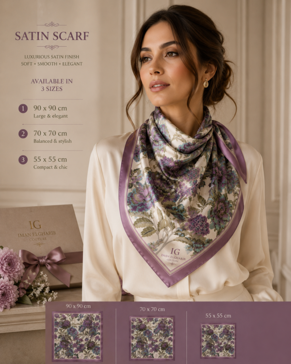 18CE54E6-848E-44A5-BDD4-88ECC761B91B Luxury Satin Scarf & Cotton Gauze Scarf