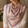 Luxury Satin Scarf & Cotton Gauze Scarf