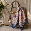Luxury Satin Scarf & Cotton Gauze Scarf