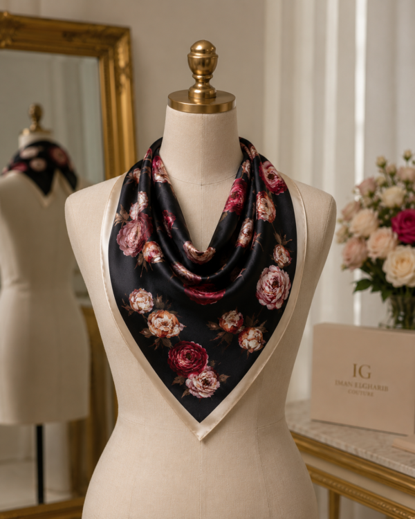 Luxury Satin Scarf & Cotton Gauze Scarf