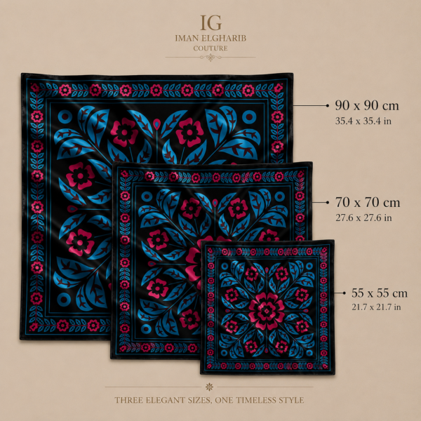 3CACE6D8-E588-45F9-B684-CEDCC51797A5 Luxury Satin Scarf & Cotton Gauze Scarf