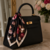 Luxury Satin Scarf & Cotton Gauze Scarf