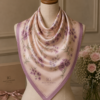 Luxury Satin Scarf & Cotton Gauze Scarf