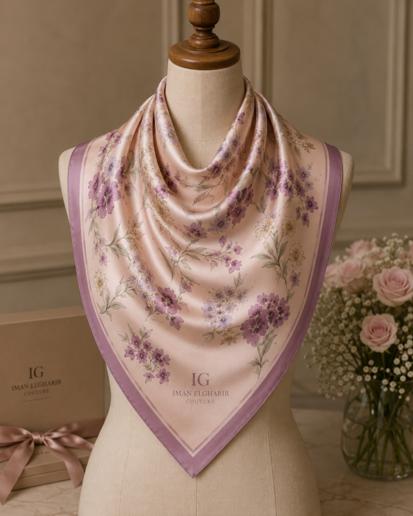 Luxury Satin Scarf & Cotton Gauze Scarf