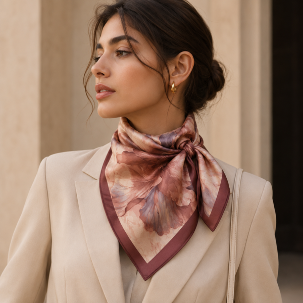 4A505A97-3D7D-403E-B2CD-C25159ACE524 Luxury Satin Scarf & Cotton Gauze Scarf
