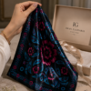 4F237A3D-AFB9-43DE-95F6-811B740DC884 Luxury Satin Scarf & Cotton Gauze Scarf