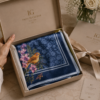 Luxury Satin Scarf & Cotton Gauze Scarf