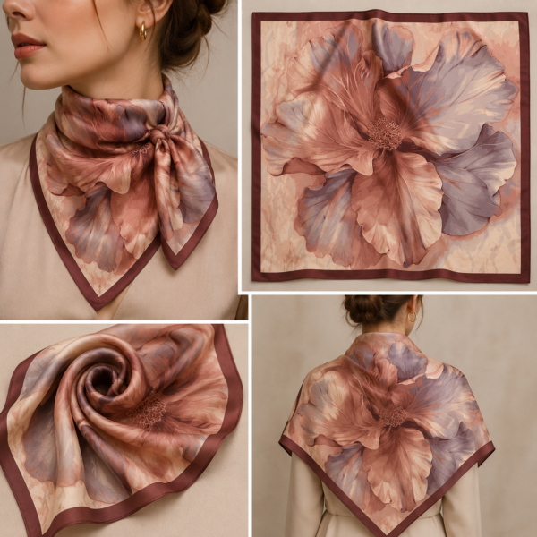 6FECE64B-9B9F-4126-9128-A41EA88770A2 Luxury Satin Scarf & Cotton Gauze Scarf