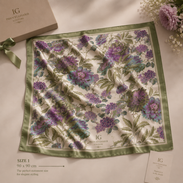 Luxury Satin Scarf & Cotton Gauze Scarf