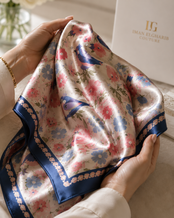 Luxury Satin Scarf & Cotton Gauze Scarf