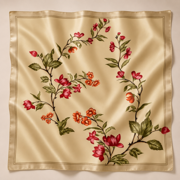 AB3E4DB2-24D4-436F-8318-52921766CFC6 Luxury Satin Scarf & Cotton Gauze Scarf