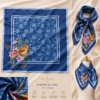 Luxury Satin Scarf & Cotton Gauze Scarf