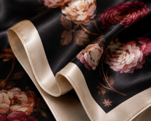 Luxury Satin Scarf & Cotton Gauze Scarf