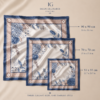 Luxury Satin Scarf & Cotton Gauze Scarf
