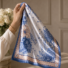 Luxury Satin Scarf & Cotton Gauze Scarf