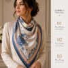 Luxury Satin Scarf & Cotton Gauze Scarf