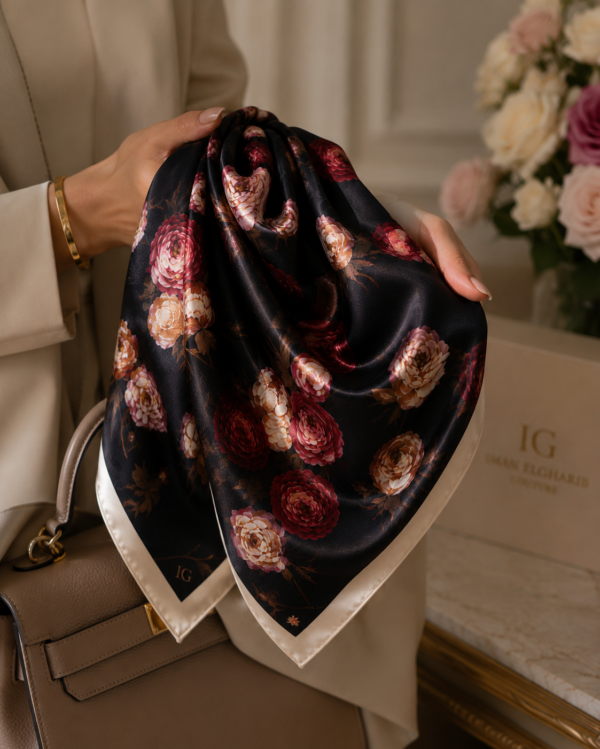 Luxury Satin Scarf & Cotton Gauze Scarf