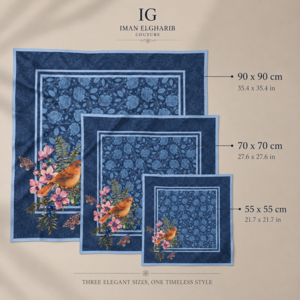 Luxury Satin Scarf & Cotton Gauze Scarf