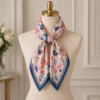 Luxury Satin Scarf & Cotton Gauze Scarf