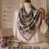 EE397F61-8227-4E43-9151-6A1F3C98ECDC Luxury Satin Scarf & Cotton Gauze Scarf