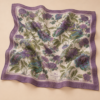 قطن Luxury Satin Scarf & Cotton Gauze Scarf